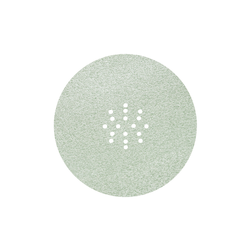 25 DISQUES CORINDON Ø225mm GRAIN 80 ANTI-ENCRASSANT PERFORES 10940084